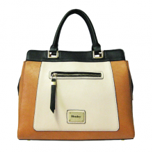 Henley Darcy Bag - Cream / Tan / Black Henley Bag